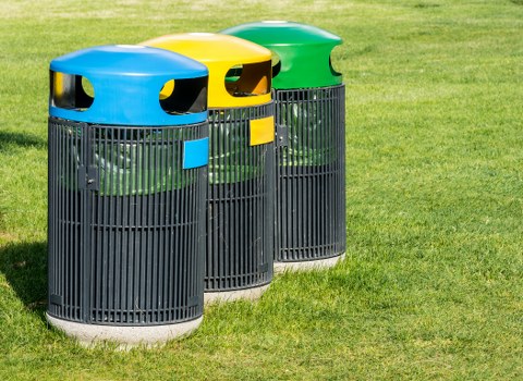 Recycling different types of demolition waste materials