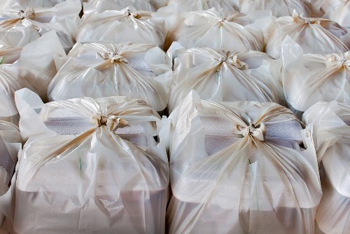 Different types of builders waste materials ready for removal