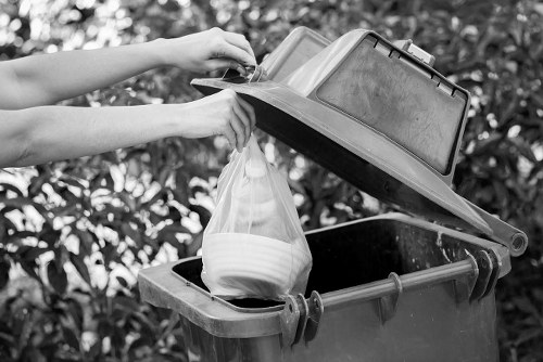 Eco-friendly disposal during clearance process